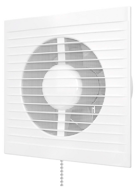 4elementsVentilator de evacuare axial cu plasa si intrerupator VentEurope REFINED 150 PS White