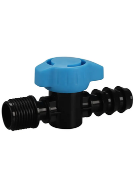 Кран для капельной трубки KUBBER Drip Line 16 мм х 1/2'' M
