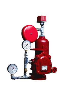 Мокрый сигнальный клапан DN80 300 Psi (20.6 Bar) трим + замедление + реле + гонг