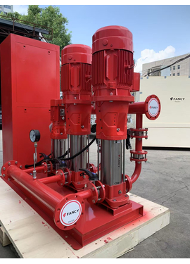 Станция пожаротушения FEEJ100/9 (2 х CDM20-8 - 11kW, jockey CDMF3-15 - 1.5kW)