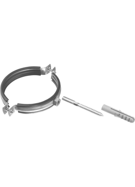 Хомут пластиковый для труб ASG 1 1/4'' с гайкой M8 (38-44 мм)
