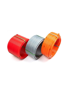 4elementsȚeavă din polietilenă reticulată PEX-A 16x2 mm cu barieră de oxigen EVOH, 600 m, roșie