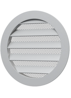 4elementsGrila pentru ventilatie rotunda exterioara Era Street Line Era 10РКМ D100 Aluminium