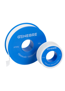 4elementsBandă de etanșare PTFE (fum) 12m x 0,075mm x 12mm Genebre