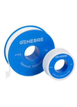 4elementsBandă de etanșare PTFE (fum) 50m x 0,1mm x 19mm Genebre