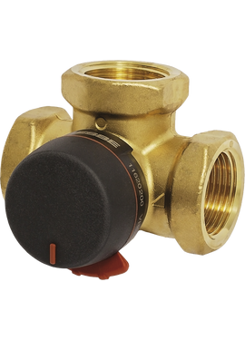 4elementsSupapa cu 3 iesiri VRG231 DN25, Kvs10 F 1''F ESBE