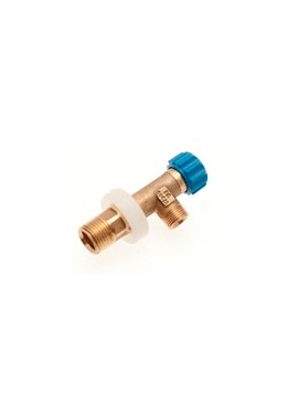 Перекрывающий клапан и защитная губка 1/2"x3/8" Valsir
