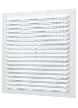 4elementsGrila pentru ventilatie din PVC Aluvent 1313V 13x13 White