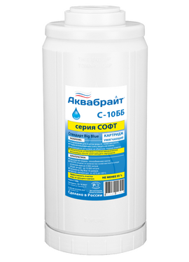 4elementsCartuș pentru dedurizarea apei 10'' Big Blue, Aquabright