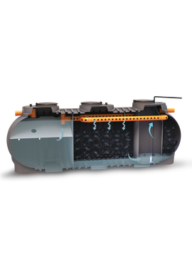 4elementsCDRY120 Trikling filter d.200mm (120mq/m3) Starplast