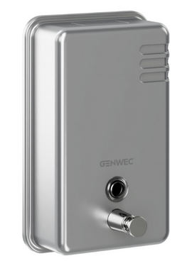 4elementsDozator de săpun 1.1l  inox Genwec