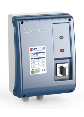4elementsPanoul de control trifazat (4 kW) QET 550 Pedrollo