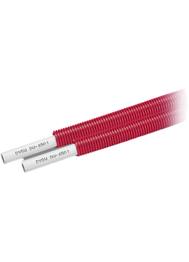 Труба Multi-Flex д.16х2,0 красная гофр. изоляция SANHA