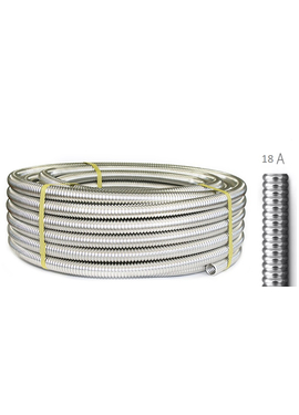 4elementsTeava ⌀18А gofrata inox SS304 Neptun IWS