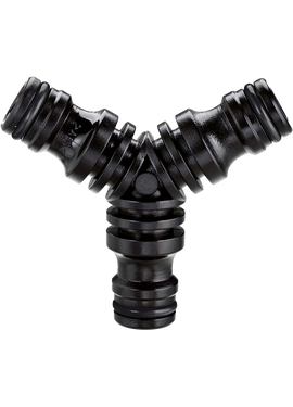 4elementsConector trilaterial Quick Click BL  Claber