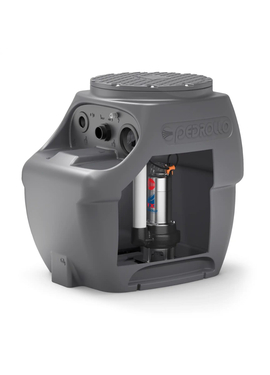 4elementsInstalație de canalizare cu rezervor de 250L Pedrollo SAR 250-VXm 15/35-N 1.1kW.