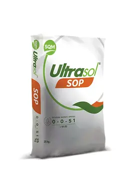 4elementsUltrasol SOP Sulfat de potasiu 0-0-52+18(S) (25 kilograme)