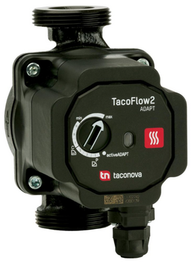 4elementsPompa de circulatie energoeficienta TacoFlow2 25-60/180, 1 1/2'', P=3W - 42W, Hmax = 6m
