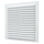 4elementsВытяжная вентиляционная решетка с сеткой Mistral 13x13 White
