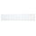 Вентиляционная решетка для дверей и подоконников Mistral 48х8 White