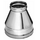 Конус для дымохода Ferrum (430/0,5) D180x280