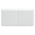 4elementsGrila pentru ventilatie din ABS plastic Era 1122С 11x22 White