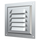 4elementsGrila din otel pentru ventilatie cu plasa Era 1212МЦ 12x12 Silver