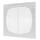 4elementsGrila pentru ventilatie cu plasa Era 1919Г 19х19 White