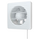 4elementsVentilator de evacuare axial cu supapa si intrerupator cu lant VentEurope CLASSIC 125 BD PS White