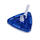 4elementsCap aspirator triunghiular BIRRUZE, transparent, cu greutate (fontă)