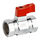 Шаровый кран mini 1/2'' FF red Genebre