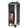 Отопительно-варочная печь-камин Теплодар ВЕРТИКАЛЬ Металлика 12 kW