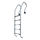 4elementsScară inox BIRRUZE 5 trepte SS316, antiderapantă, 1,0 mm