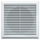 4elementsGrila pentru ventilatie cu plasa Hardi 05300 28х28 D250 White