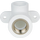 Угол с уст.рамой 20 x 1/2'' F EVS