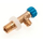 4elementsПерекрывающий клапан и защитная губка 1/2"x3/8" Valsir