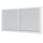 4elementsGrila pentru ventilatie cu plasa Auramax A2211C 11x22 White