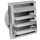 4elementsGrila inox de ventilatie cu jaluzele automate SS304 15х15 d.100 Promistral
