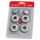 4elementsSet pentru conectare radiatoare 1x1/2'' silver Royal Thermo