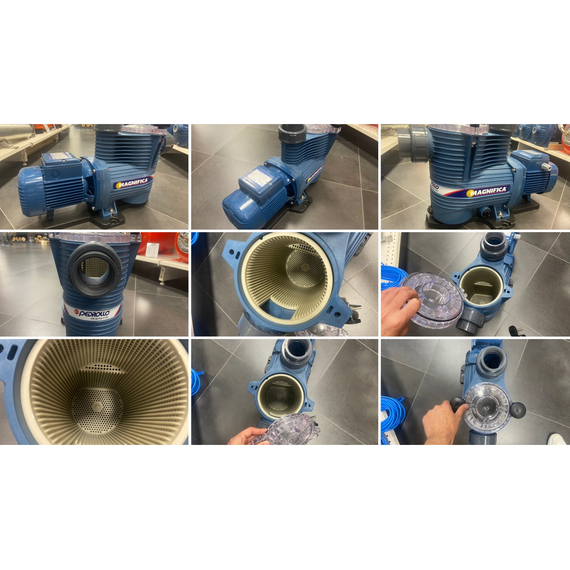 Самовсасывающий центробежный насос для бассейна Pedrollo 0.55kW MAGNIFICA 1m, изображение 7