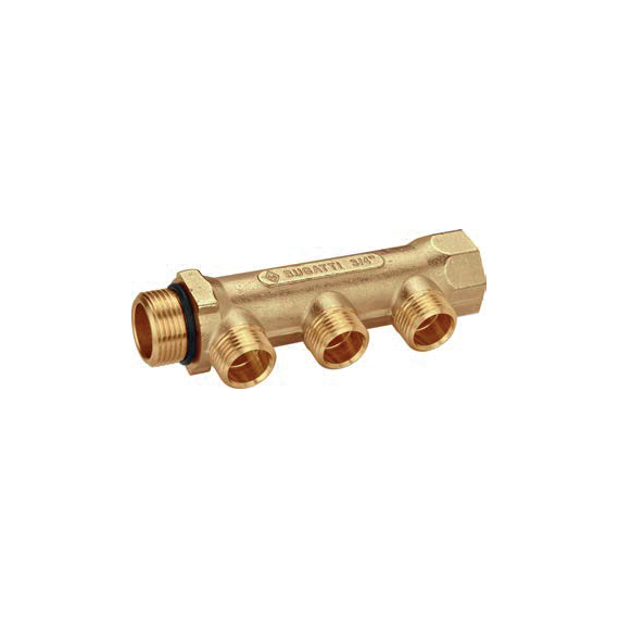 4elements4221G001 Colector simplu 3/4 х 1/2 la 3 iesiri Bugatti