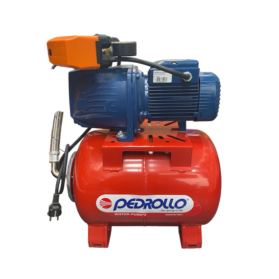 4elementsHidrofor fără protecție la funcționare în gol Pedrollo Hydrofresh JSWm 1AX - 24 CL 0,55 kW