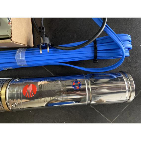 Набор погружного насоса Linz Electric 95 PR3 N/20 (QEM 200, кабель 40м 4x2) 1,5 kW, изображение 2