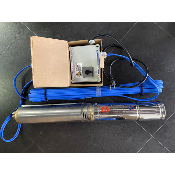 Набор погружного насоса Linz Electric 95 PR3 N/20 (QEM 200, кабель 40м 4x2) 1,5 kW, изображение 5