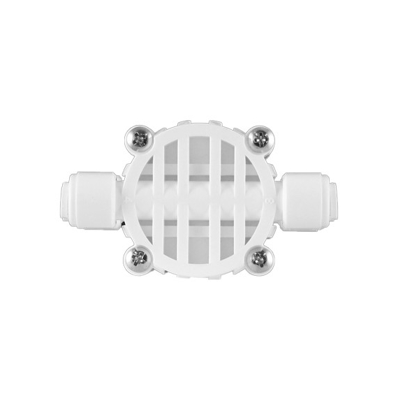 Клапан запорный пластиковый с быстрым соединением 1/4''  (для обратного осмоса) USTM, изображение 2