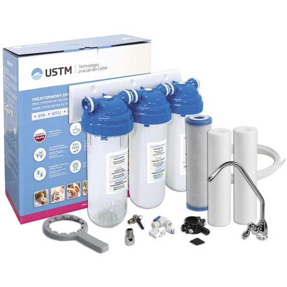 4elementsFiltru sub chiuveta – 3 trepte de purificare Universal USTM
