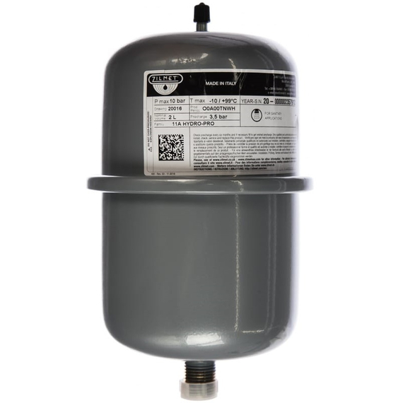 Расширительный бак HYDRO-PRO 2L 1/2G Zilmet