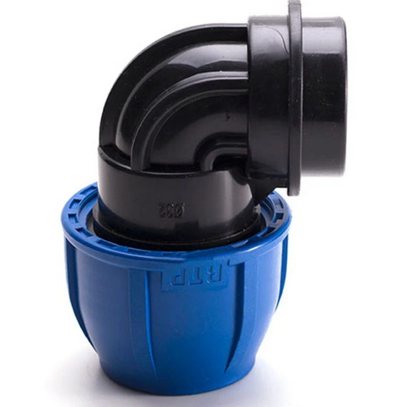 Отвод 20х1/2F для ПЭ труб Ростурпласт, изображение 3