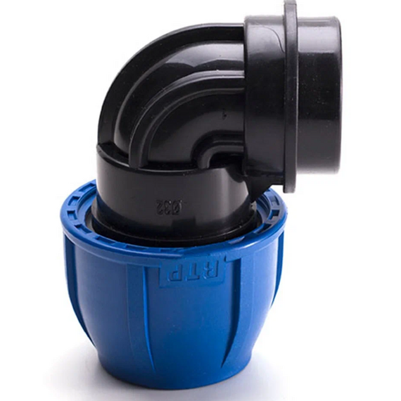 Отвод 20х1/2М для ПЭ труб Ростурпласт, изображение 3