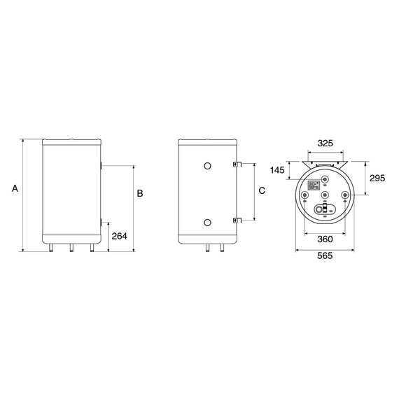 4elementsCazan de incalzire indirecta ACV Smart 210 litri, 58 kW (Rezervor in rezervor), изображение 2